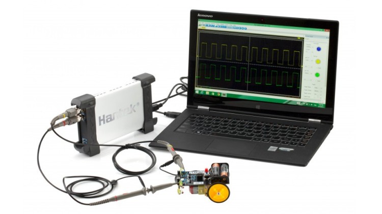 minimal Skuffelse halvleder Hantek 6022BE USB Oscilloscope and 6 Scope Software Apps to go with it. |  rudysmodelrailway